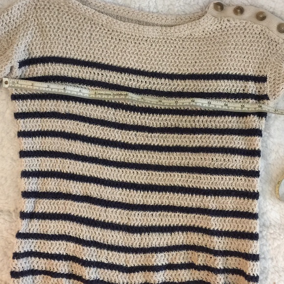 Loft Lightweight Spring Striped Sweater - Picture 4 of 6